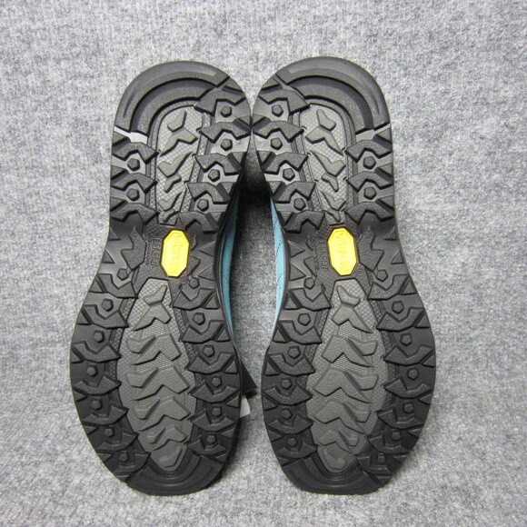 Asolo Nucleon GV GTX Waterproof Vibram Hiking Trail Shoes Blue Womens 6.5 NEW - Picture 7 of 8